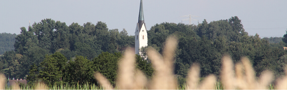 Ansicht Kirchen in Massing (Banner)