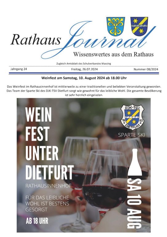 Titelseite August 2024