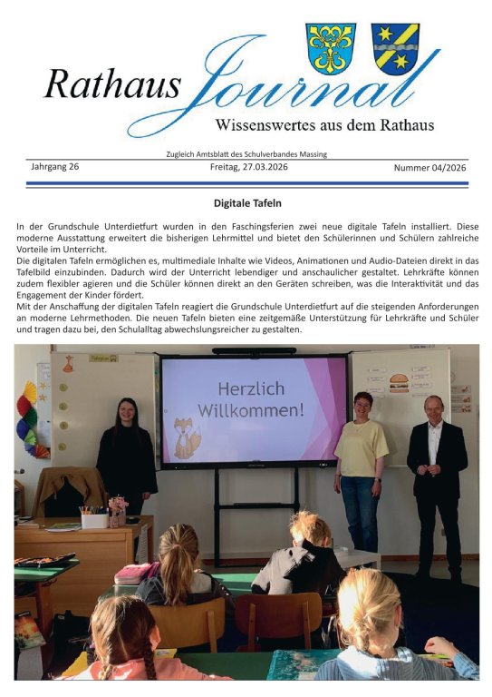 Titelseite April 2025