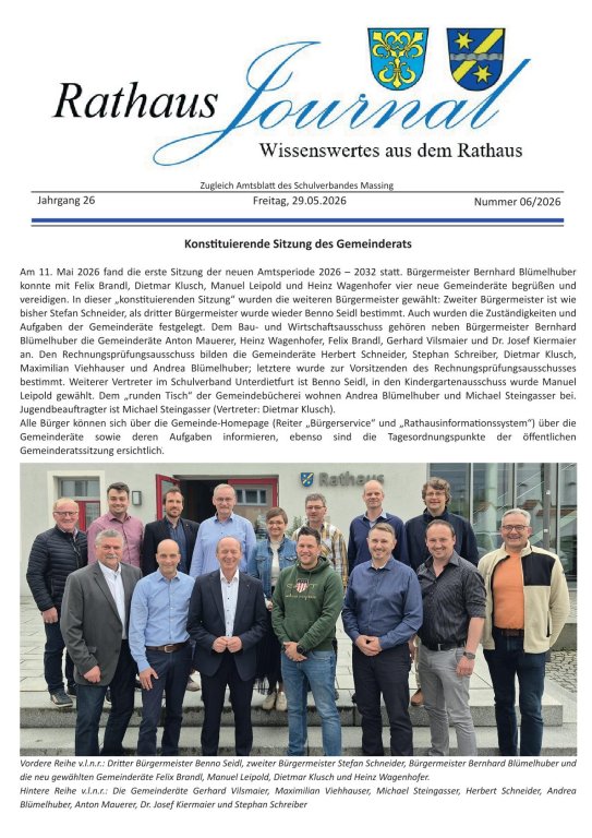 Titelseite Juni 2026